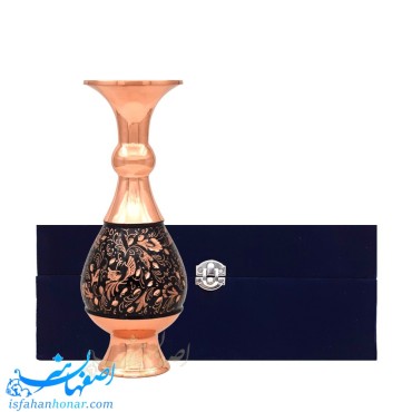 گلدان الماس تراش مسی