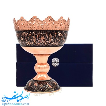 آجیل خوری مسی الماس تراش