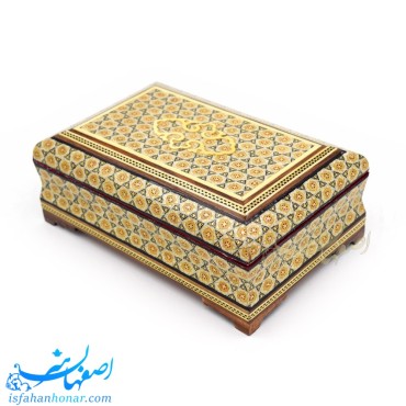 جعبه جواهرات خاتم کاری