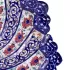 بشقاب مسی میناکاری 20 سانتیمتری اثر خانم امیری