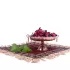 شیرینی خوری گوشواره دار مسی