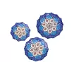ست سه تایی بشقاب مینا
