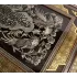 تابلوی دیواری قلمزنی گل و مرغ و ان یکاد