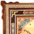 ساعت دیواری خاتم کاری 50 سانتیمتری