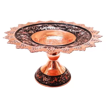 شیرینی خوری مسی قلمزنی شبکه بری