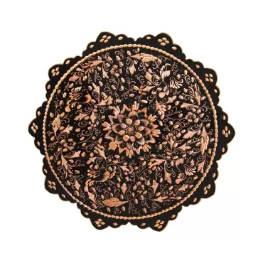 بشقاب مسی الماس تراش