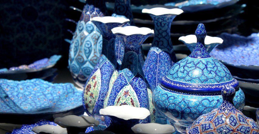 تاریخچه ی مینا کاری